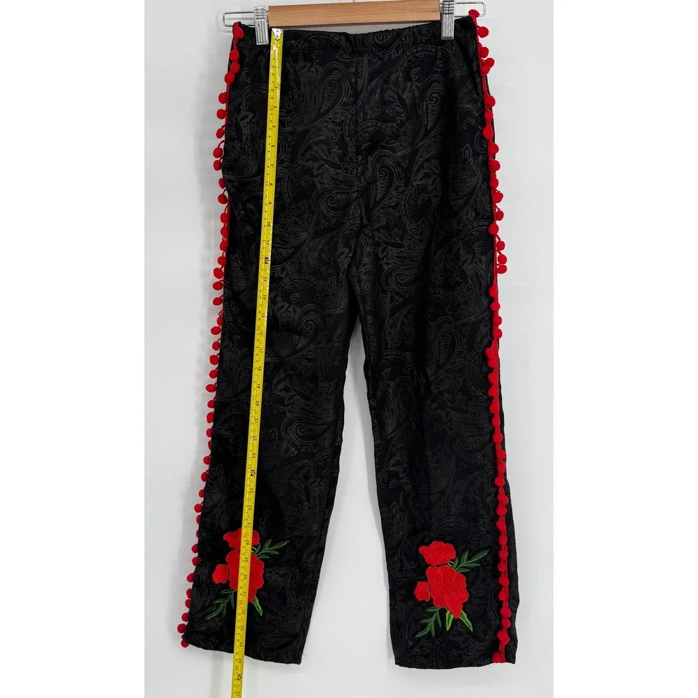 HalloweenCostumes.com Kids Mariachi Day of the Dead Costume Black Red Sz L NEW